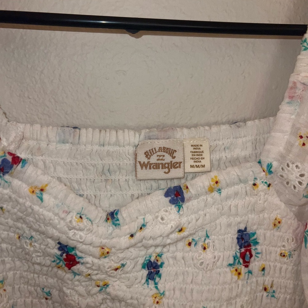 Billabong x Wrangler Pretty Days Floral Long Sleeve Top - Picture 4 of 6